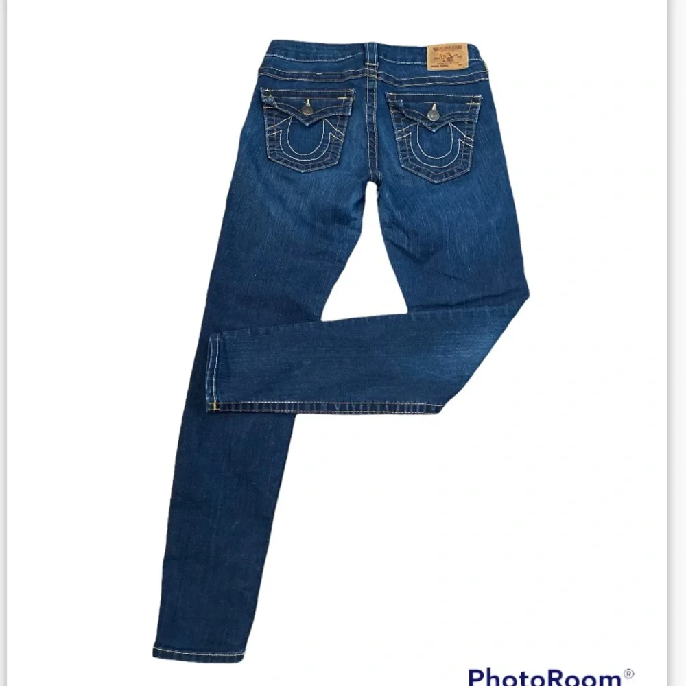 True Religión Skinny Dark Denim Jean Size 29 - Picture 2 of 14